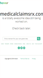 Mobile Screenshot of medicalclaimsrx.com